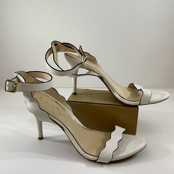 Jessica Simpson Morena Ankle Strap Sandals Heels - Picture 5 of 7